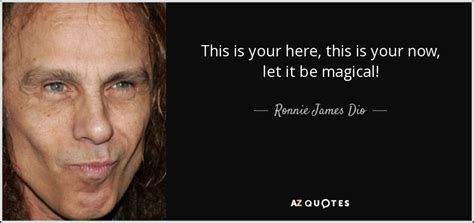 TOP 18 QUOTES BY RONNIE JAMES DIO | A-Z Quotes