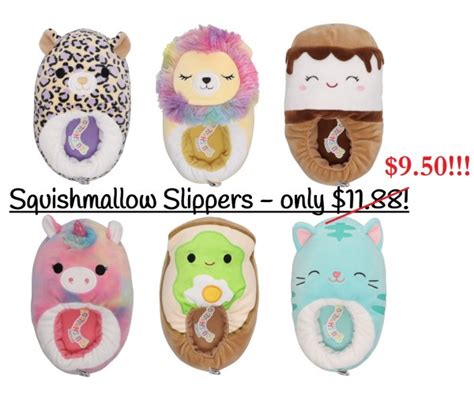 Walmart: Squishmallow Slippers – only $9.50! – Wear It For Less