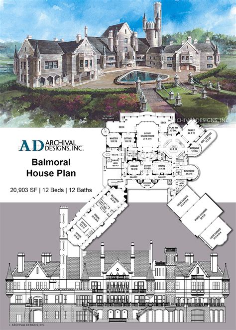 Pin on Castle House Plans