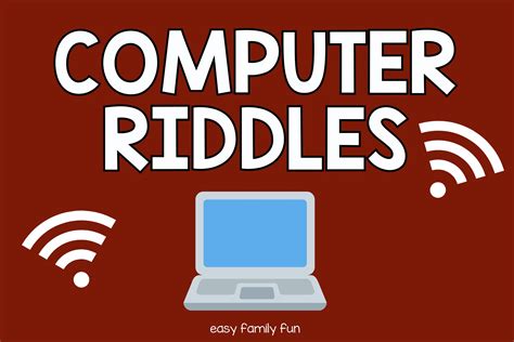 80 Computer Riddles for Kids