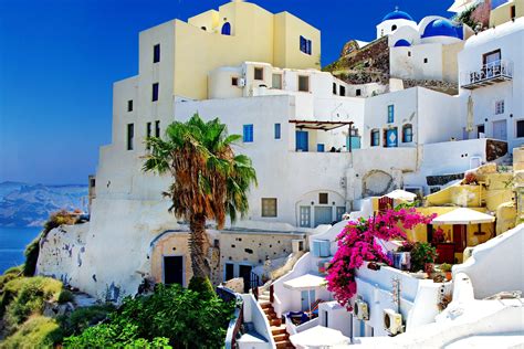 Santorini Greece Wallpapers HD - Wallpaper Cave