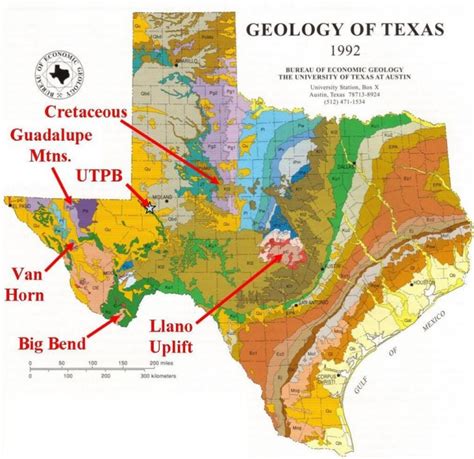 Llano Uplift Area - Llano Texas Map | Printable Maps