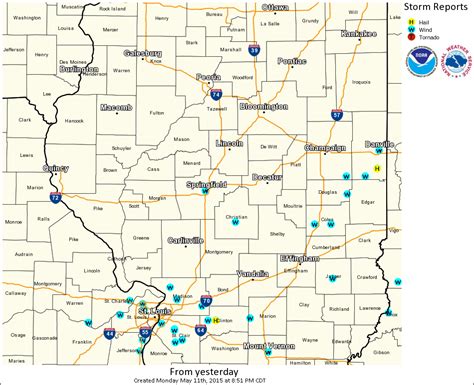 NWS Lincoln, IL -- SWOP event summary