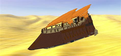 LEGO MOC UCS Jabba's Sail Barge By Aniomylone Rebrickable Build With LEGO | ubicaciondepersonas ...