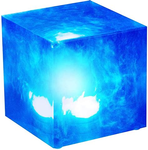 Tesseract Stones,Loki Infinity Stone, Space Stone Blue Light Lamp ...