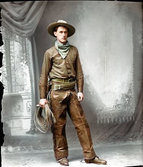 Old West in Color: Colorized Pictures of Cowboys From the Late 19th to Early 20th Centuries ...