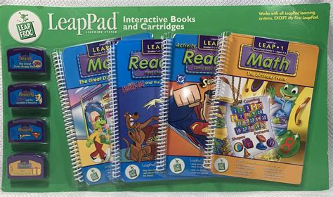 LeapFrog LeapPad Learning System With Books Cartridges, 58% OFF