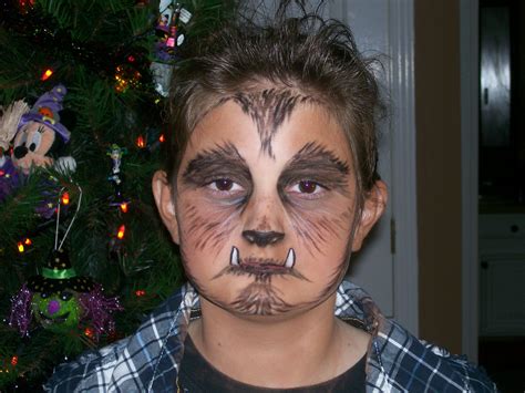 daughter's werewolf makeup | Halloween beauty, Werewolf makeup, Halloween costumes makeup