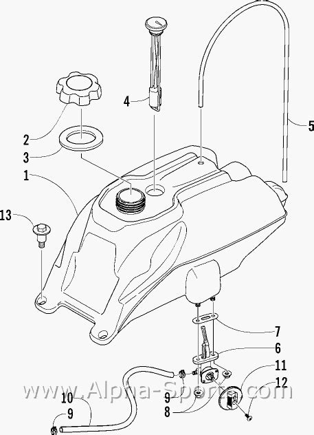 AC ATV Arctic Cat Parts Catalog - Alpha Sports OEM Parts Diagrams