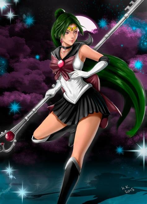 #sailor #pluto #fanart | Sailor pluto, Sailor venus, Sailor moon art