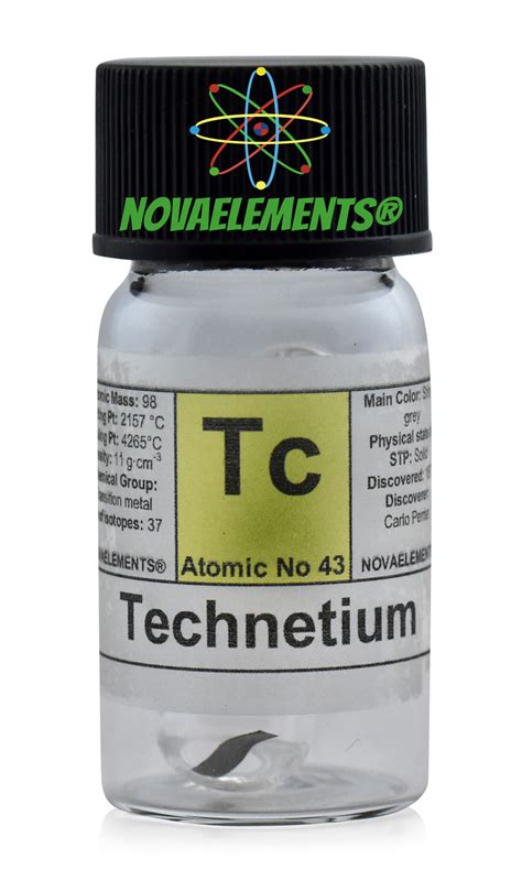 Buy Technetium metal for collection - NovaElements® US Shop