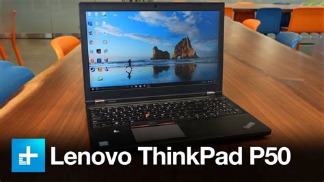 Lenovo ThinkPad P50 - Review - YouTube