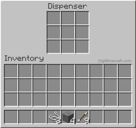 How to Use a Dispenser in Minecraft