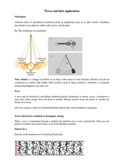 Waves and Their Applications PDF | PDF | Waves | Infrared