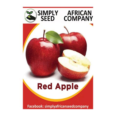 Red Apple Seeds - Simply African Seed Company