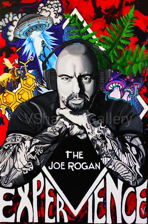 Joe Rogan Experience JRE Podcast Original Hand Painted Design Quality PRINT - Etsy