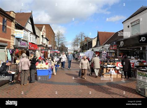 Worksop town centre in Nottinghamshire Stock Photo - Alamy