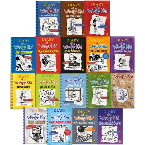 How Many Diary of a Wimpy Kid Books Are There?