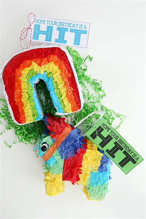 Mini Pinata Birthday Gift Ideas - Eighteen25