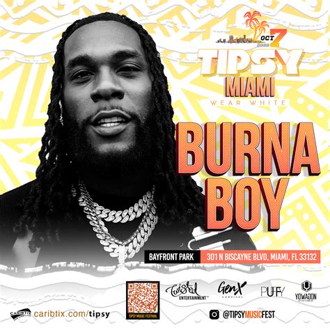 Burna Boy live at Tipsy Miami – WhyiParty