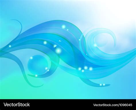 Blue swirl background Royalty Free Vector Image