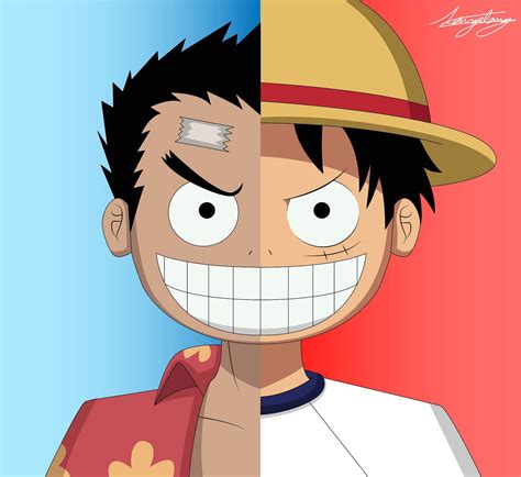 Garp and Luffy | One Piece Amino