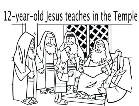 Free Coloring Pages Jesus In The Temple - pietercabe