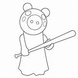 Piggy Roblox 2 Coloring Page  Free Printable Pages For Kids sketch template