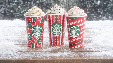 Starbucks' seasonal holiday menu features a new lineup of drinks - Good ...