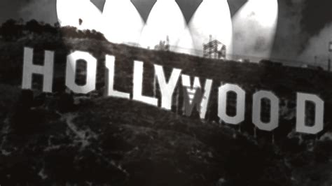 Hollywood Sign at night Photograph by Hollywood Landscape Paintings ...