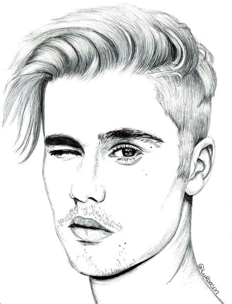 Justin Bieber | Justin bieber sketch, Celebrity drawings, Justin bieber