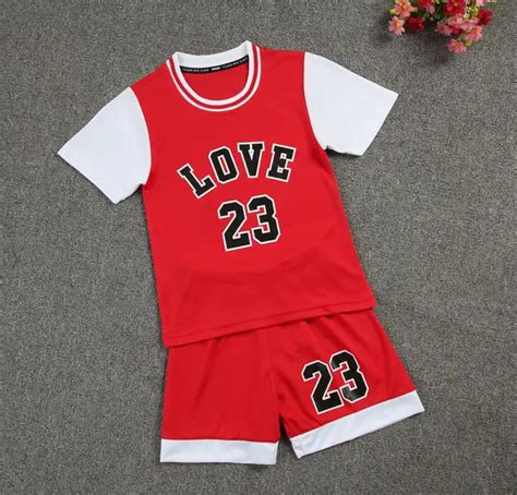 Child Basketball Jersey Sets 2019 Basketball Uniforms Kids Basketball Jerseys Sports Clothes ...