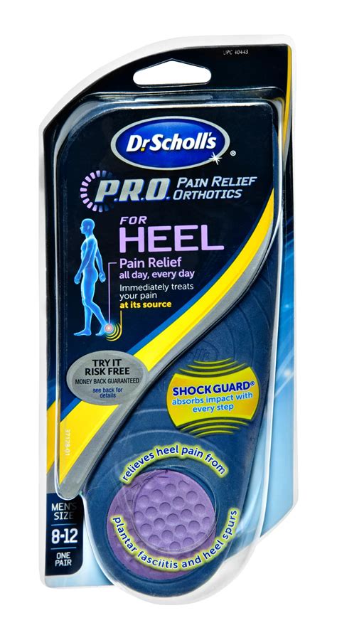 Dr. Scholl's Heel Pain Relief Orthotics Men's Size 8-12 - Shop Foot Care at H-E-B