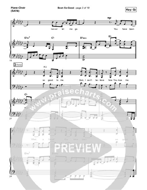 Been So Good Sheet Music PDF (Elevation Worship / Tiffany Hudson) - PraiseCharts