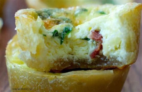 Mini Quiche Lorraine Recipe - Living Sweet Moments