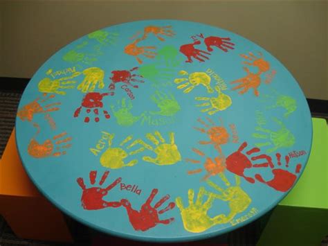 Kid Table & Stools | Ana White