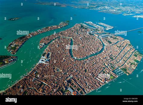 Aerial view of Venice, Italy, Europe Stock Photo - Alamy