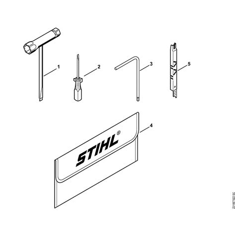 Stihl MS 251 Chainsaw (MS251 CBE 2-Mix) Parts Diagram, Tools