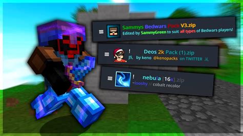 The BEST Bedwars Texture Packs! | Minecraft Hypixel Bedwars - YouTube