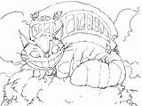 Studio Ghibli Coloring Pages At GetDrawings  Free Download sketch template