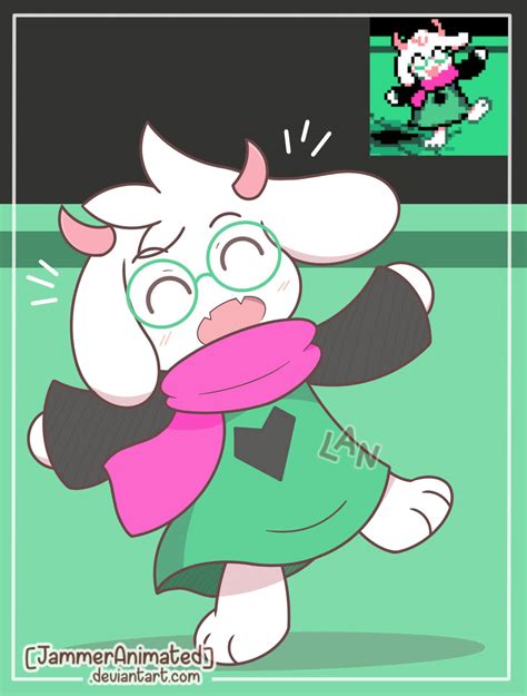 Ralsei | Deltarune Chapter 2 by JammerAnimated on DeviantArt