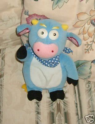 DORA THE EXPLORER BENNY THE BULL GUND RARE 9" PLUSH GUC | #74767536