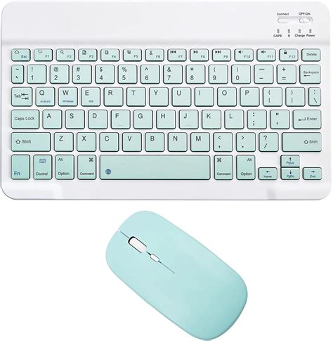 Amazon.com: Rechargeable Bluetooth Keyboard and Mouse Combo Ultra-Slim ...