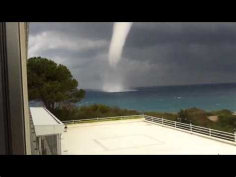 Tornado at sea - YouTube