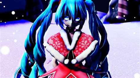 Miku Hatsune Christmas Wallpaper by MangleTheCuteKiller on DeviantArt