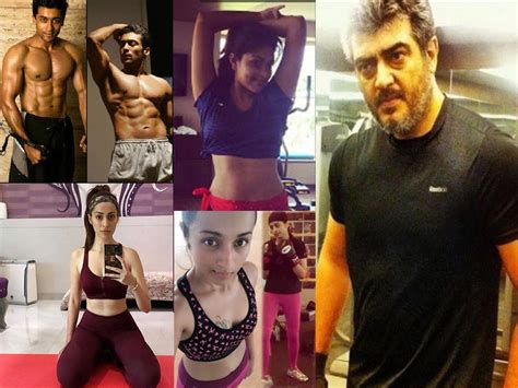 Tamil filmstars whose workout pictures and videos have created a buzz ...