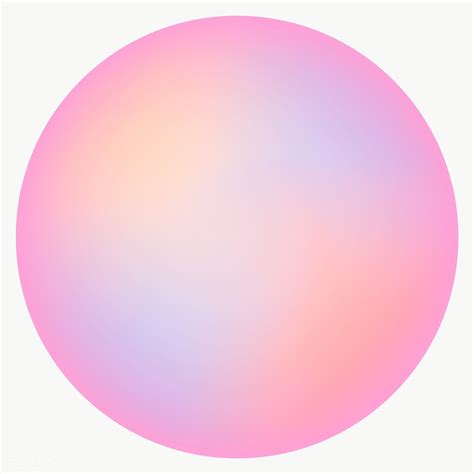 Colorful round gradient element transparent png | premium image by ...