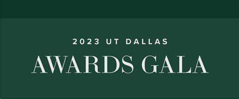 Awards Gala Will Celebrate Distinguished Alumni, Supporters - Office of Development and Alumni ...