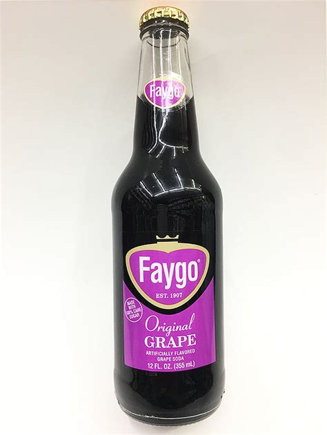 Faygo Original "Glass Bottle" Grape Soda | Soda Pop Shop