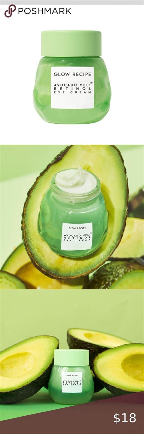 Glow recipe avocado melt retinol eye cream | Retinol eye cream, Avocado ...